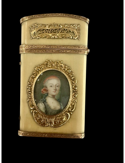 Carnet De Bal d'époque Louis XVI