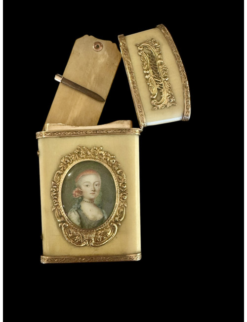Carnet De Bal d'époque Louis XVI