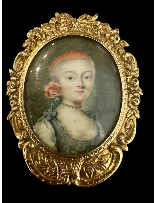 Carnet De Bal d'époque Louis XVI